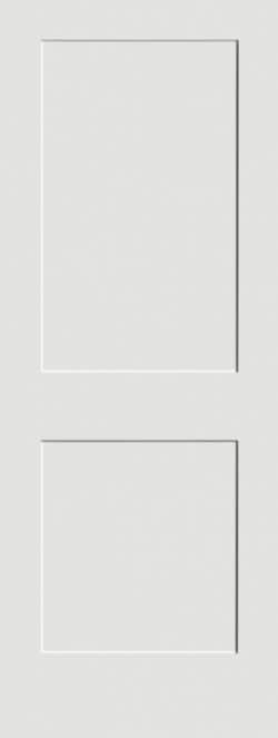 2 Panel True Shaker Interior Door