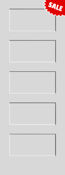 5 Panel True Shaker Interior Door